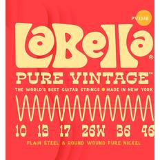 La Bella Pure Vintage Electric Guitar Strings 10 46