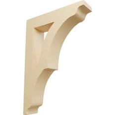 Corbels & Brackets Ekena Millwork 1 3/4 10 H Medium Avila Wood Bracket Maple