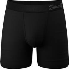 Shinesty Mens Underwear, Supportive Ball Hammock Boxer Briefs, Pouch Underwear for Men, Super Soft, Breathable and Moisture Wicking Men's Boxer Briefs Pack Black