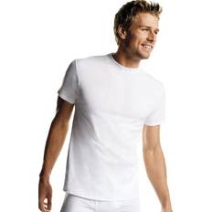 Hanes White Best Crew T-Shirts Pack of 6