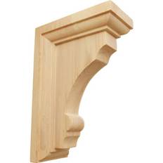 Columns, Dentils & Corbels Ekena Millwork 2 4 D 6 H Small Thompson Wood Bracket Red Oak