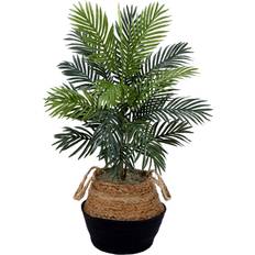 Cotton Artificial Plants Nearly Natural Areca Palm Green Artificial Plant