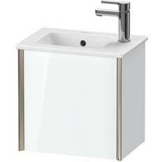 Duravit Meubles de toilette Duravit XViu 4024 Waschtischunterbau Wandhängend 1 Tür Anschlag Rechts XV4024RB185