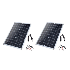 Monocrystalline Solar Panels Melitt 2X 20W 18V Monocrystalline Solar Photovoltaic Panel Environmentally Friendly Portable Solar Charging Panel Solar Panel