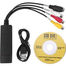 Capture & TV Cards Typecat Video Audio VCR USB Video Capture Card to DVD Converter Capture Card Adapter