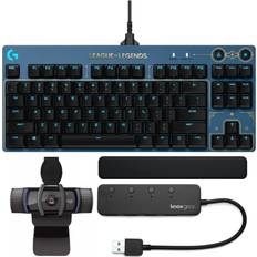 Logitech G PRO Mechanical League of Legends Edition with Webcam, Palm Rest