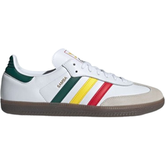 Adidas Samba OG - Cloud White/Yellow/Collegiate Green