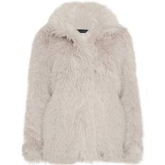 PixieGirl Faux Fur Coat - Light Grey