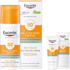 Eucerin Solskydd & Brun utan sol Eucerin Sun Oil Control Face Fluid Getönt Hell LSF gratis Sensitive After Sun 50ml