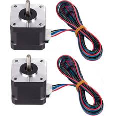 FLSUN 2PCS 4 LEAD Nema17 42BYGH 1.7A Stepper Motor For 3D Printer