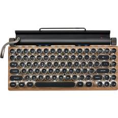 Tlily Retro Typewriter Keyboard Wireless Mechanical Keyboards