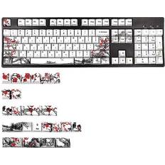 HCSC 128pcs Chic Pattern Keycaps