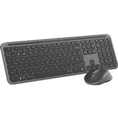Logitech MK950 Tangentbord Mus Trådlös QWERTY