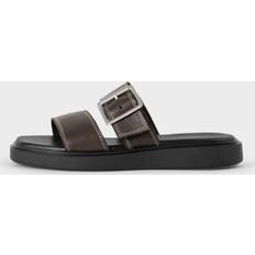 Vagabond Women Slippers & Sandals Vagabond Women's Connie Leather Flat Sandals Brown