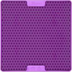 LickiMat Mascotas LickiMat Purple Polypropylene Dog Feeder