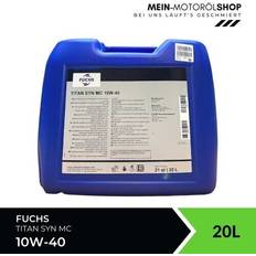 Fuchs 10W-40 20l Delsyntetolja Motorolja