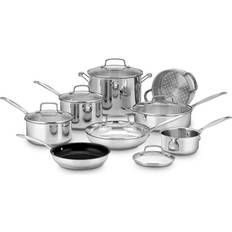 Cuisinart Chef's Classic Cookware Set with lid 14 Parts