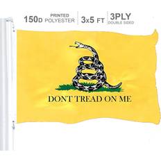 Garden & Outdoor Environment G128 Gadsden Dont Tread On Me Flag 150D