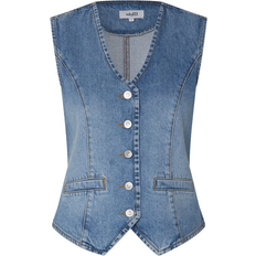 Dame - Denim / Jeansstoff Vester mbyM Flanas-M Vest - Denim