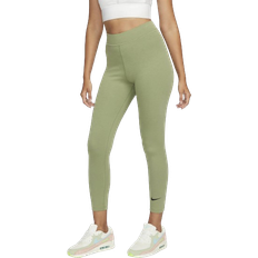 Nike Women's Sportswear Classics High-Waisted 7/8 Leggings - Oil Green/Black