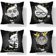 Textiles Dsport P49 4PCS 45*45cm Cartoon Super Cushion Cover