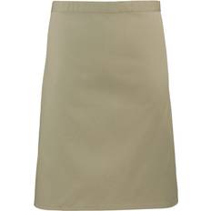 Monochrome Aprons Premier Ladies/Womens Mid-Length Apron Green