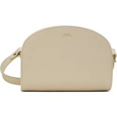 A.P.C. Women Crossbody Bags A.P.C. Demi-Lune Mini Bag - Off White