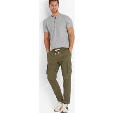 Clothing Tog24 Silas Mens Cargo Trousers Khaki Brown/Yellow