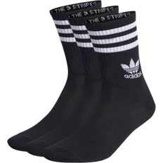 Adidas crew socks adidas Mid Cut Crew Socks 3-pack - Black