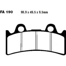 EBC Brakes FA190 Bromsbeläggsats Bromsbelägg, Bromsklossar, Bromsbeläggssats, skivbroms