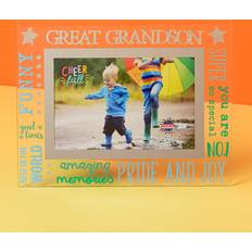 WIDDOP and Co 6" Cheerful Great Grandson Photo Frame