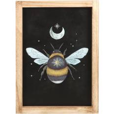 Gothic Homeware Gothic Homeware Forest Bee Print Framed Art