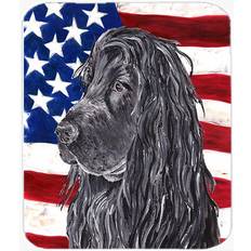 CoolCookware 15 X Cocker Spaniel Black American Flag