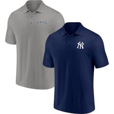 Fanatics Branded New York Yan Dueling Logos Polo Combo Set - Navy/Gray