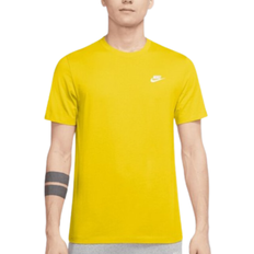 Men - Yellow T-shirts Nike Sportswear Club Men's T-shirt - Lightning