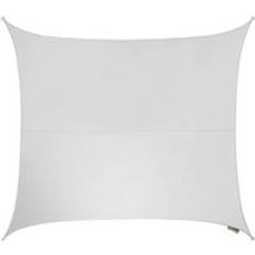 White Sail Awnings Primrose 2m Square Waterproof Patio Sun Shade Canopy 98% UV Rope