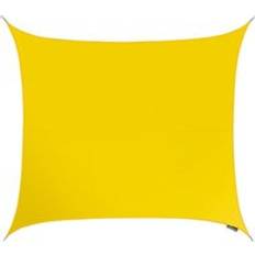Manual Control - Polyester Sail Awnings Primrose 3.6m Square Water Resistant Sun Shade Canopy 96.5% UV Free Rope 36cm