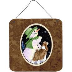 Wall Decor on sale Jensen Snowman With English Springer Spaniel Wall Decor