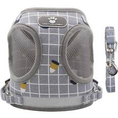 Dsport Cat Walking Harness Lead Collar Pet Vest Mesh
