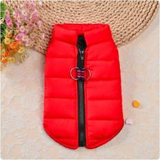 Pets Aswmxr Red, 2XL Dog Clothes Winter Warm Dog Coat Vest Soft