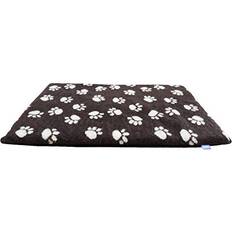 Paw Print Fleece Dog Mat, XS