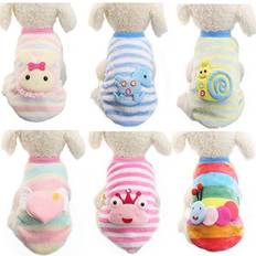 Pets Greenzech 04#, S Pet Warm Clothes Dog Cat Clothes Dog Clothes Puppy Outfit Pet T-shirt