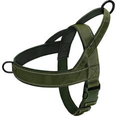 Pets XZGSTORE Tactical No Pull Dog Harness Reflective Vest Front Clip