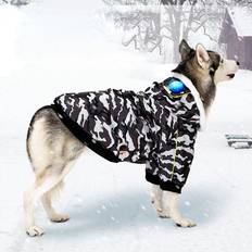 Pets HKHBJS Pet Dog Clothes Winter Warm Cotton Clothes