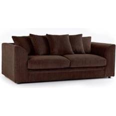 Furnishings For Less UK Luxor Jumbo Cord Sofa 3 Seater