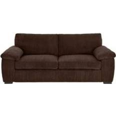 Brown Sofas Luxury Life Collingdale Jumbo Cord Sofa 3 Seater