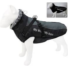 Winwin 5XL Dog Waterproof Clothes Vest Jacket Winter Coat