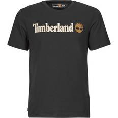 Timberland Uomo Magliette Timberland Linear Logo Short Sleeve Tee - Nero