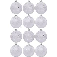 8cm/12 Hand Painted Shatterproof Bauble 14 9-12