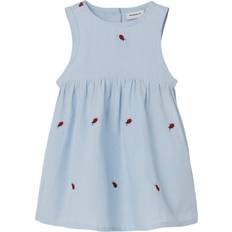 Name It Kid's Regular Fit Dress - Chambray Blue (13227279)